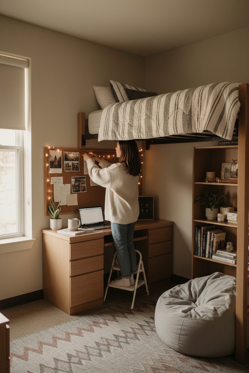 College Dorm Setup